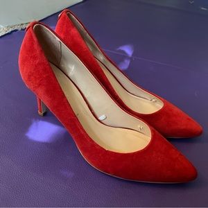 Suede Kate Spade heels